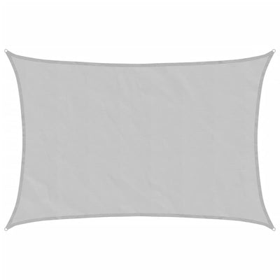 Vidaxl Zonnezeil 7x6 m 100% polyester Oxford light gray