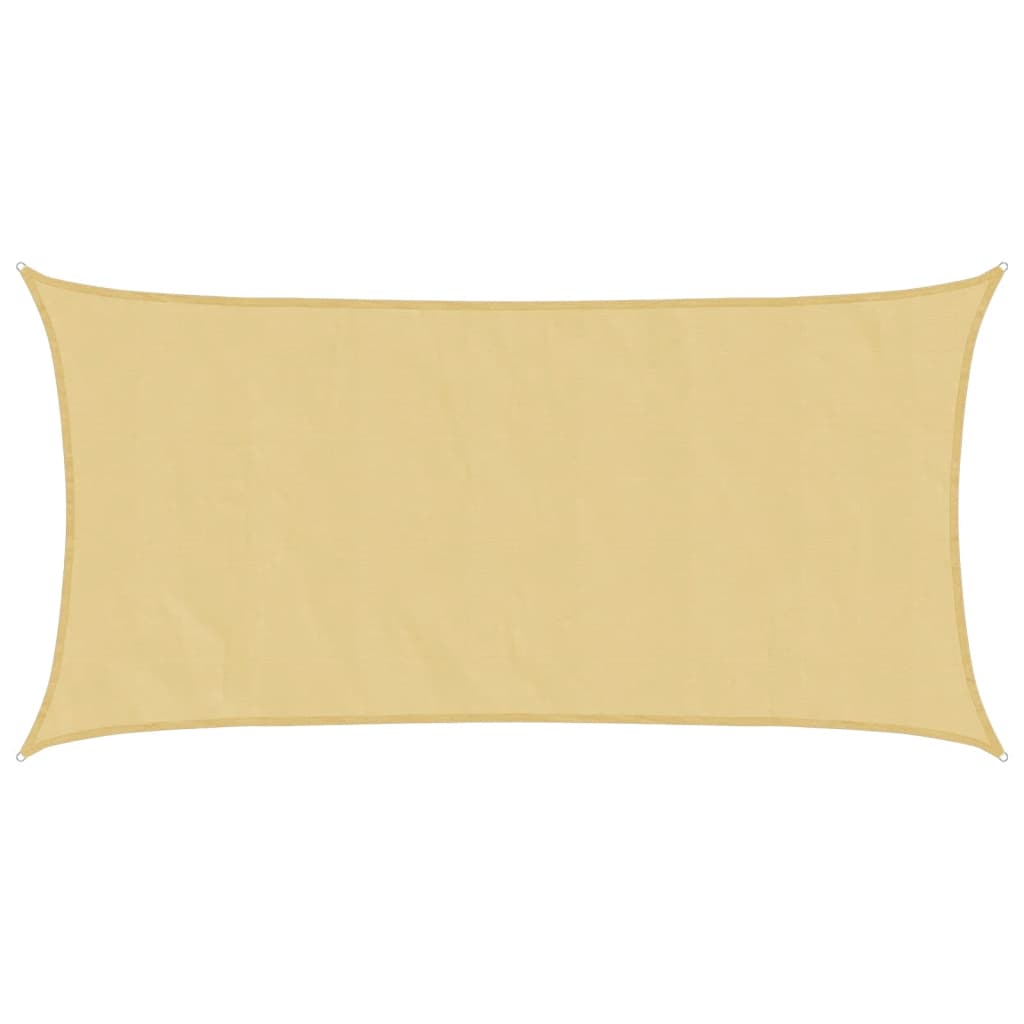 Vidaxl Zonnezeil 4x2 M 100% Polyester Oxford Sand -colorato