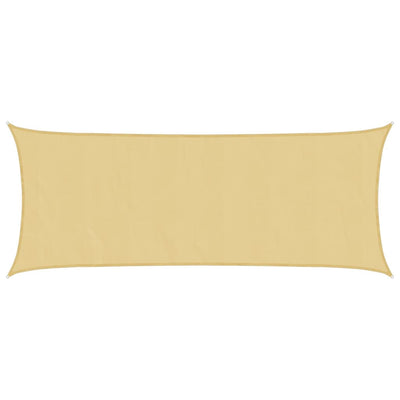 Vidaxl Zonnezeil 5x2 M 100% Polyester Oxford Sand -colorato