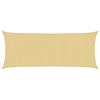 Vidaxl Zonnezeil 5x2 M 100% Polyester Oxford Sand -colorato