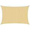 Vidaxl Zonnezeil 4.5x3.5 m 100% Polyester Oxford Sand -Coled