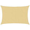 Vidaxl Zonnezeil 5x3,5 m 100% Polyester Oxford Sabbia