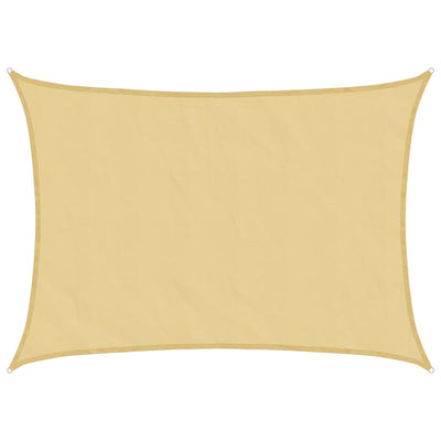 Vidaxl Zonnezeil 7x5 m 100% Poliéster Oxford Sand -Coleed