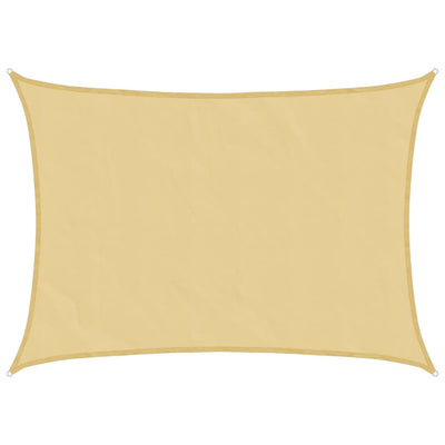 Vidaxl Zonnezeil 8x6 m 100% Polyester Oxford Sand -Coled