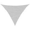 Vidaxl Zonnezeil 2.5x2.5x3,5 m 100% poliestere Oxford grigio chiaro