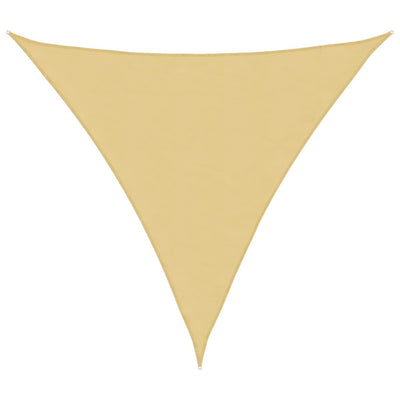 Vidaxl Zonnezeil 4.5x4.5x4,5 m 100% Polyester Oxford Sand -colorato