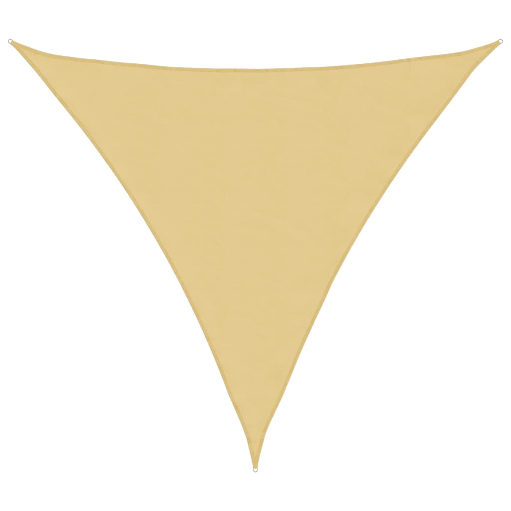 Vidaxl Zonnezeil 4.5x4.5x4.5 m 100% Polyester Oxford Sand -Coled