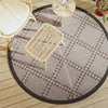 VIDAXL ESTERNO RAGO Ø160 cm Polypropene Brown