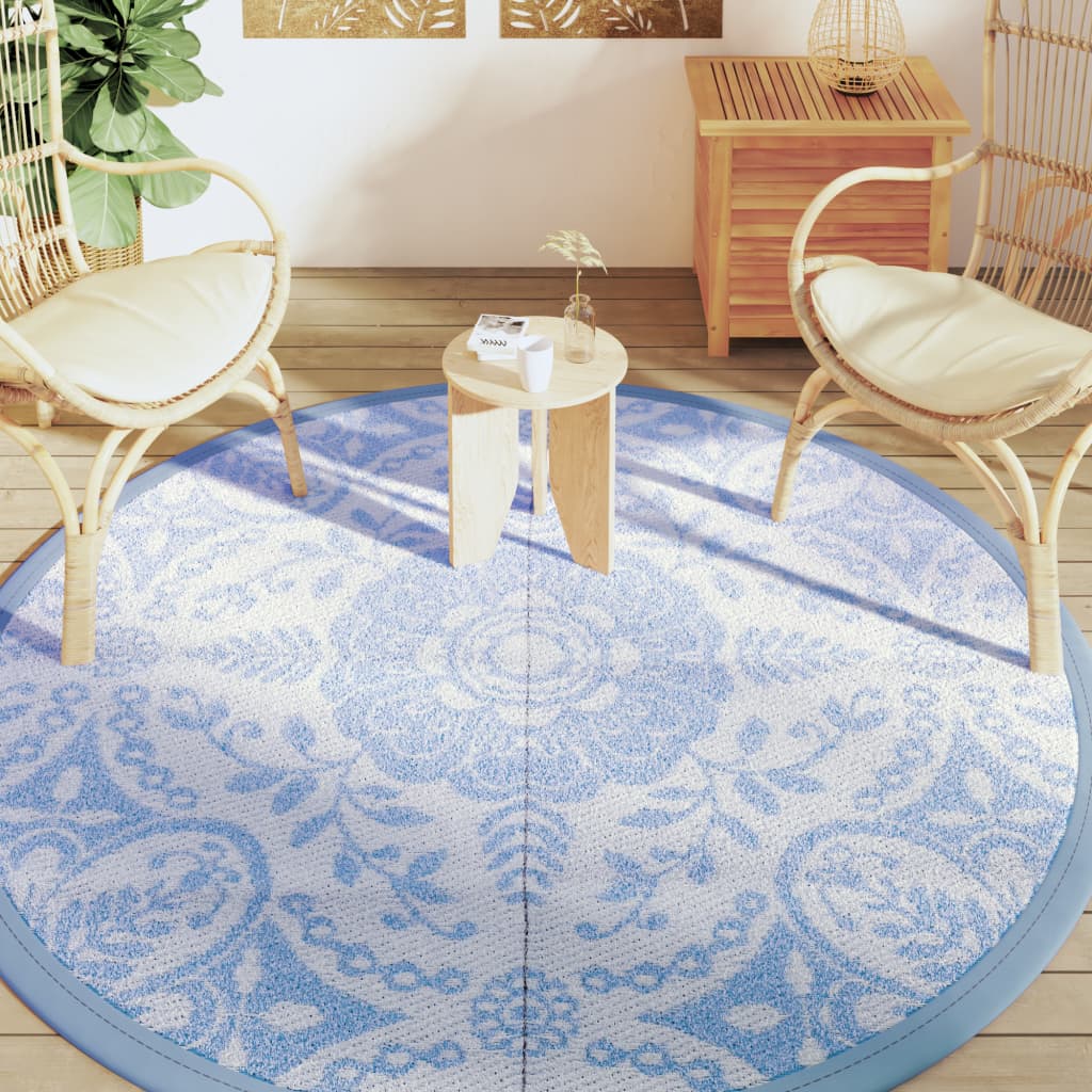 VIDAXL ESTERNO RAGGIO Ø200 cm Polypropen Baby Blue