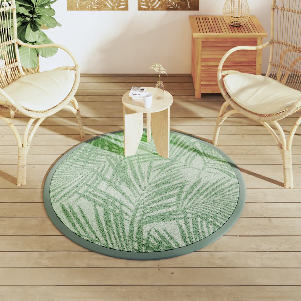 Vidaxx outdoor rug arakil ø120 cm polypropylene green