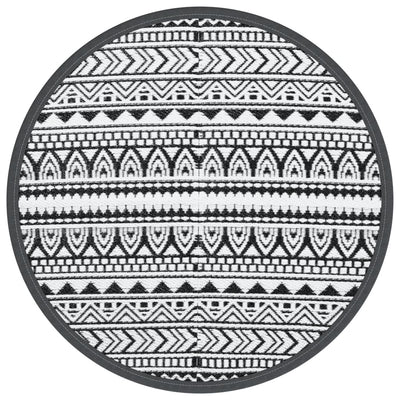 VIDAXL ESTERNO RAGGIO Ø160 cm Polypropene nero