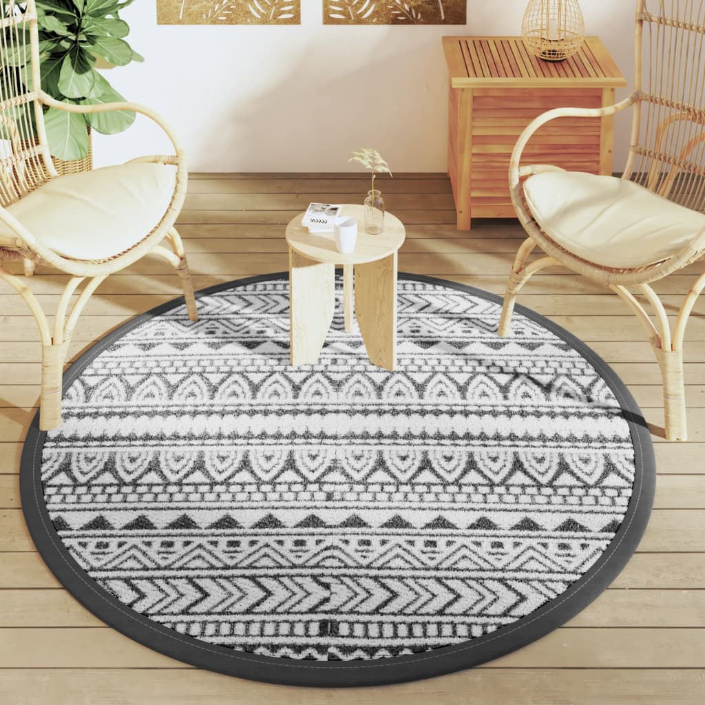 VIDAXL ESTERNO RAGGIO Ø160 cm Polypropene nero