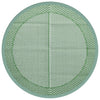 Vidaxl esterno tappeto Ø 160 cm in polipropene verde