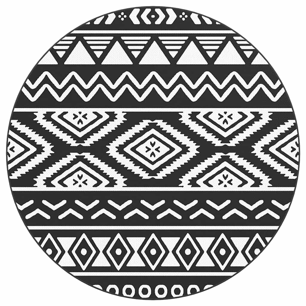 Vidaxl Tappet Outdoor Ø 200 cm Polypropene Black