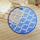 VIDAXL ESTERNO RAGGIO Ø120 cm Polypropene Blue