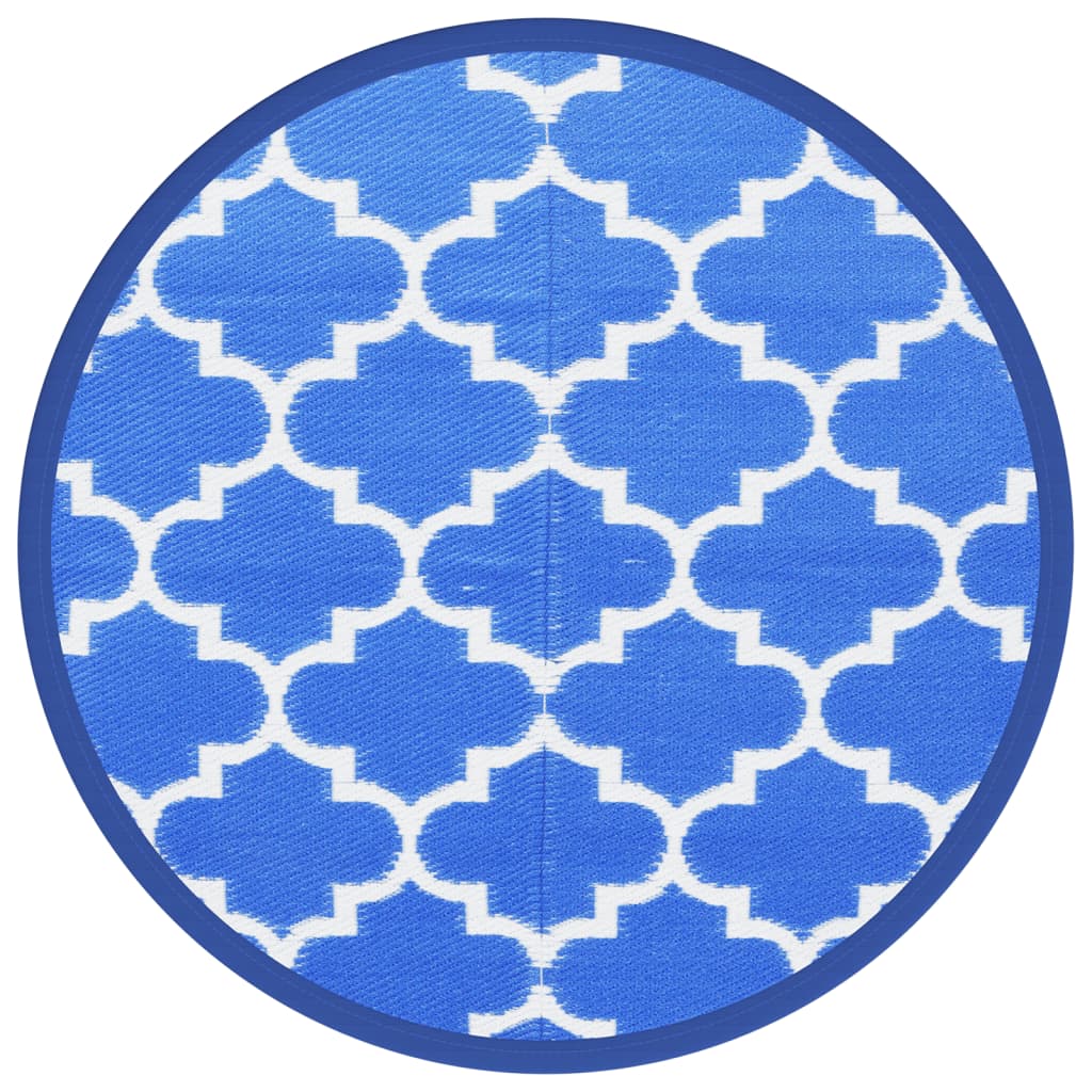 VIDAXL ESTERNO RAGGIO Ø160 cm Polypropene Blu