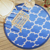 VIDAXL ESTERNO RAGGIO Ø160 cm Polypropene Blu