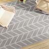Vidaxl tappeto all'aperto 190x290 cm pp grigio