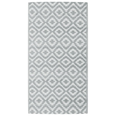 Tappeto da esterno Vidaxx Arakil 80x150 cm pp grigio