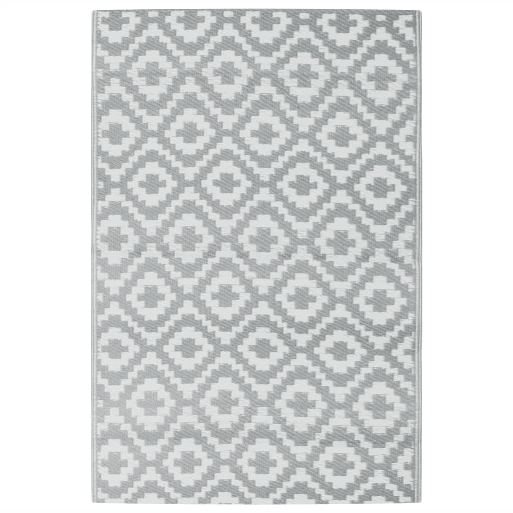 Tappeto da esterno Vidaxx Arakil 120x180 cm pp grigio