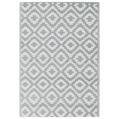 Tappeto da esterno Vidaxx Arakil 160x230 cm pp grigio