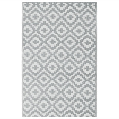 Tappeto da esterno Vidaxx Arakil 190x290 cm pp grigio