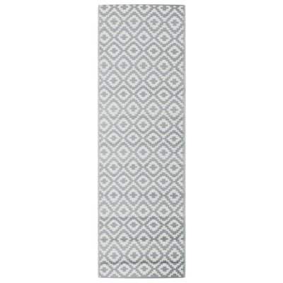 Tappeto da esterno Vidaxx Arakil 80x250 cm pp grigio