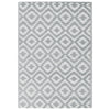 Vidaxl buitenkleed arakil 140x200 cm pp grijs