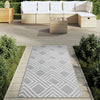 VIDAXL ESTERNO RAGGIO 80X150 cm PP Grigio