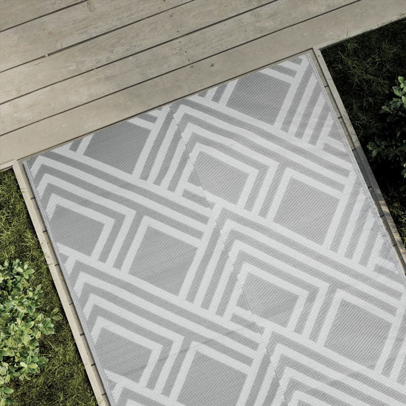 VIDAXL ESTERNO RAGO 120X180 cm PP GRIGIO