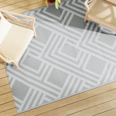 VIDAXL ESTERNO TAGNO 160x230 cm PP GRIGIO