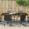 Vidaxl buitenkleed arakil 160x230 cm pp wit en zwart