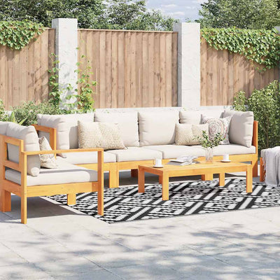 Tappeto da esterno Vidaxx Arakil 160x230 cm pp bianco e nero