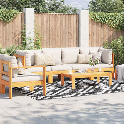 Tappeto da esterno Vidaxx Arakil 190x290 cm pp bianco e nero