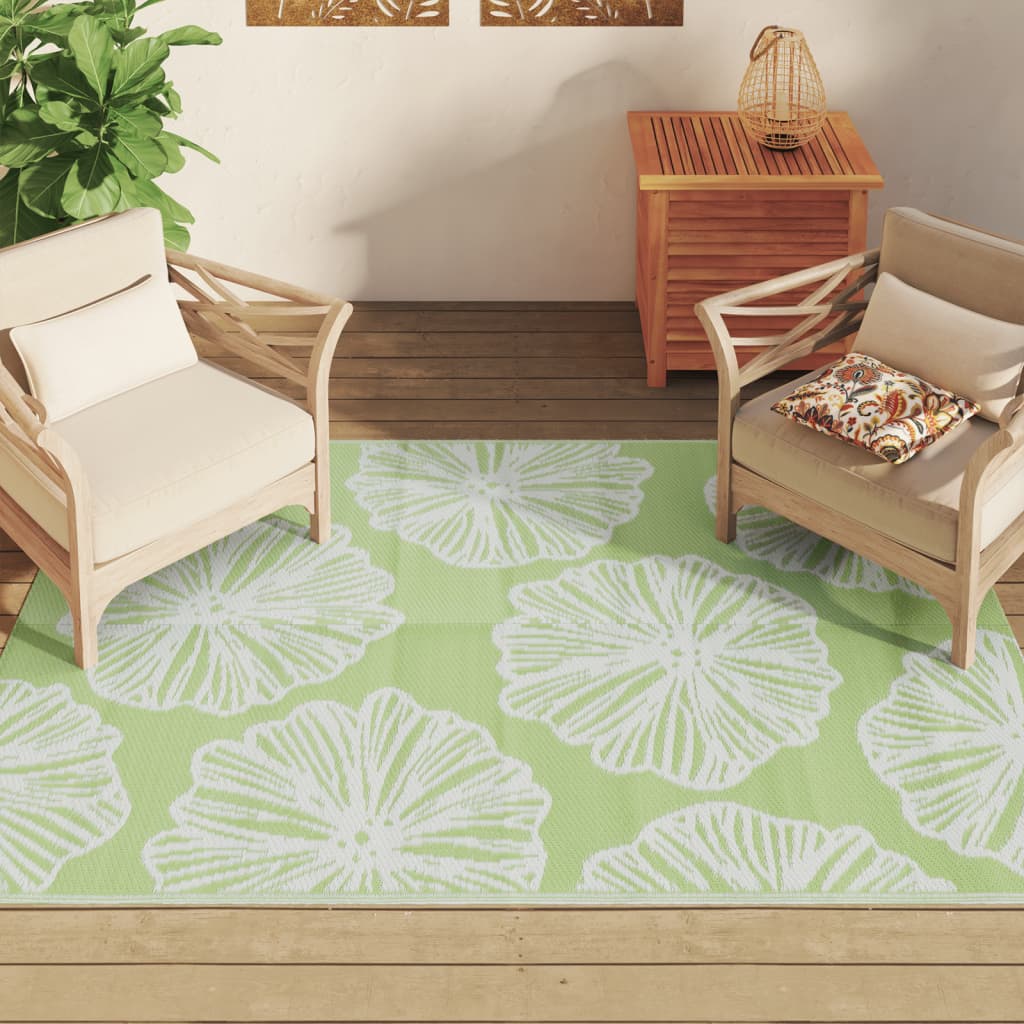 VIDAXL ESTERNO RAGGIO 140X200 CM POLIPROPENE GREEN
