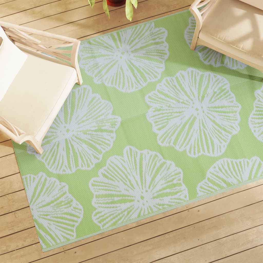 VIDAXL ESTERNO RAGGIO 140X200 CM POLIPROPENE GREEN