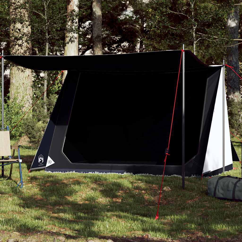 Vidaxl Tent de 2 personas impermeables telas blancas