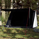 Vidaxl Tent de 2 personas impermeables telas blancas