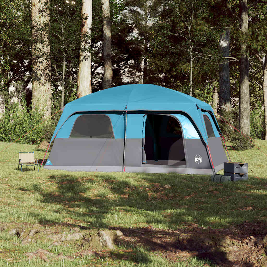 Vidaxl gezinstent 8-persoons waterdicht blauw
