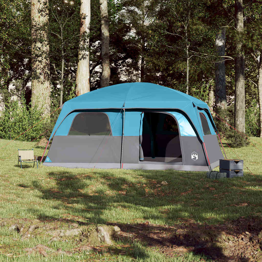 Vidaxl gezinstent 8-persoons waterdicht blauw