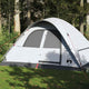 Vidaxl Dome Tent de 6 personas impermeabilizando polvo blanco