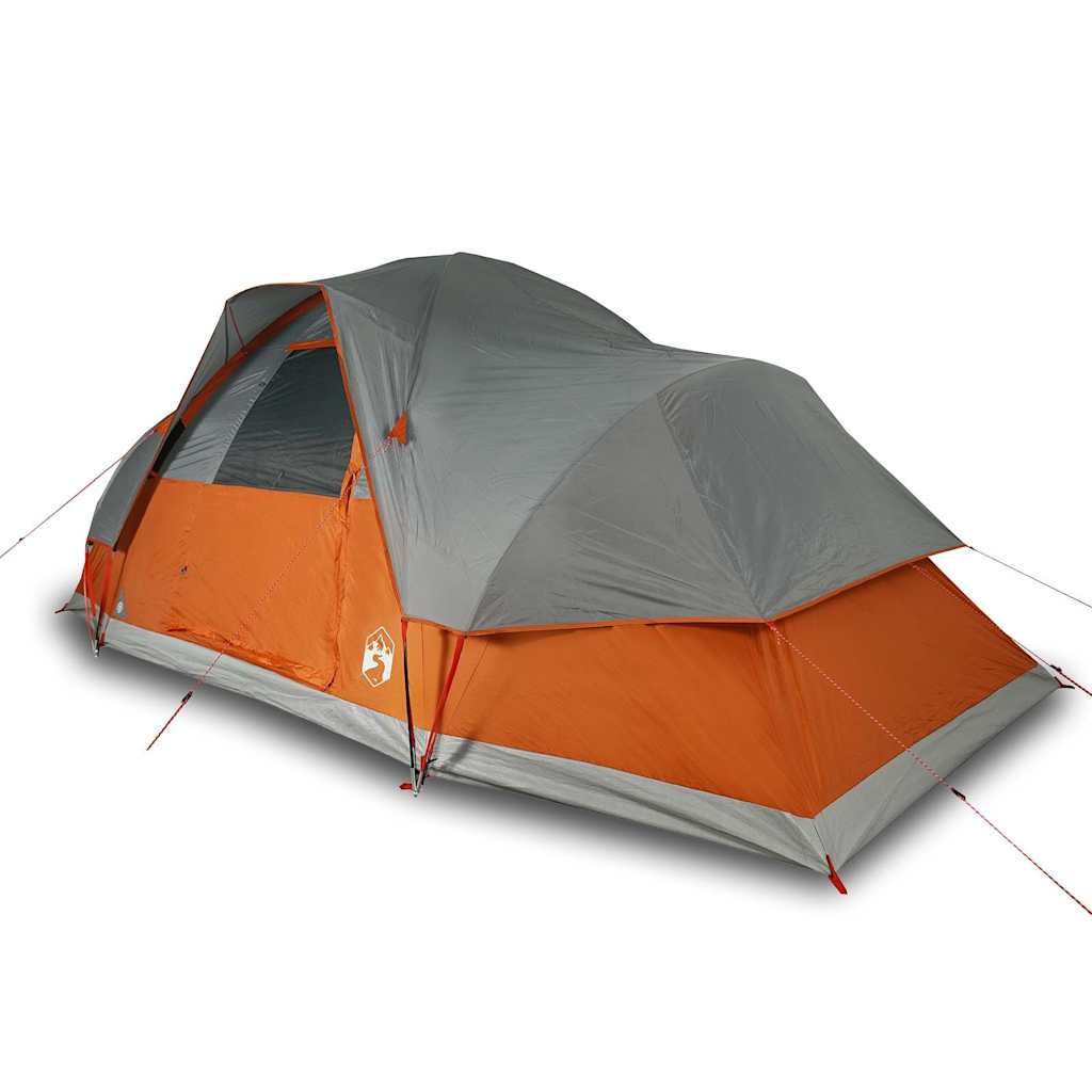 Vidaxl koepeltent 9-persoons waterdicht oranje