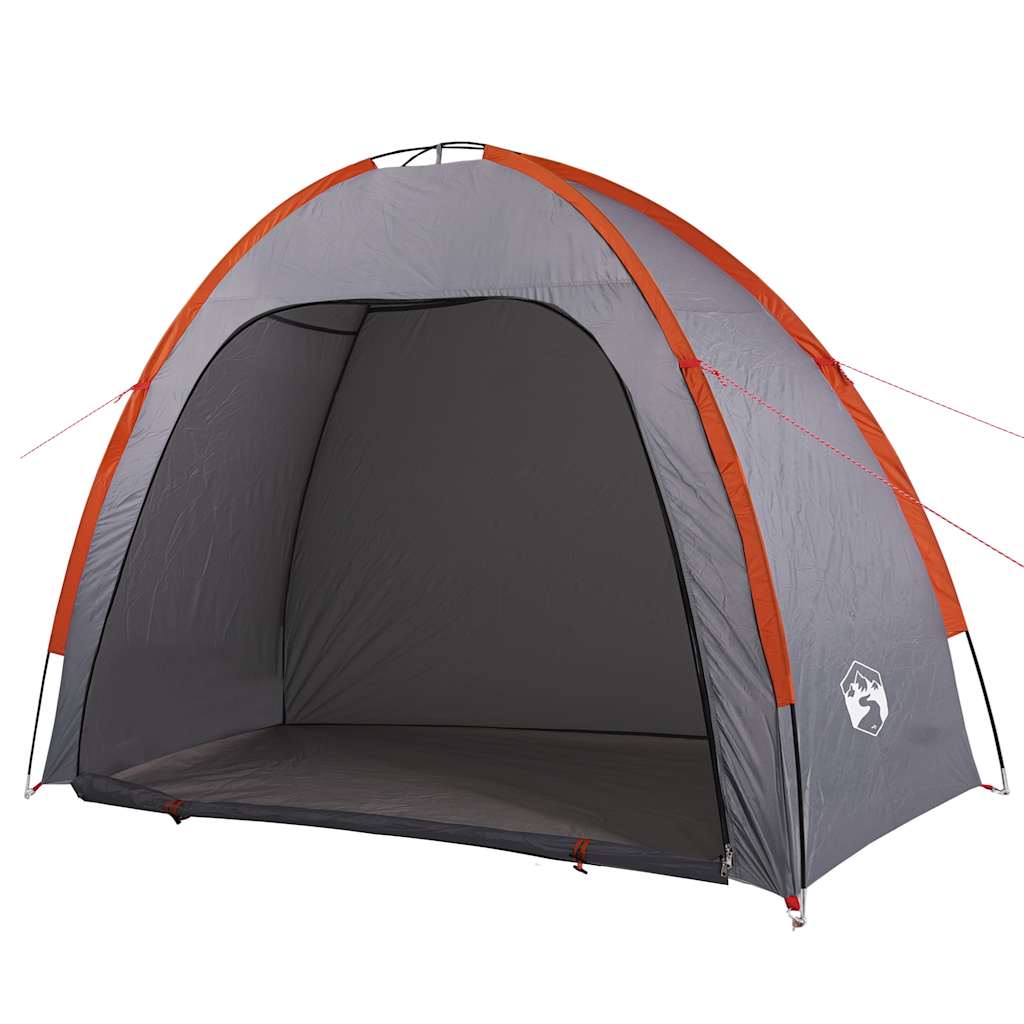 Tenda magazzino Vidaxx impermeabile grigia e arancione