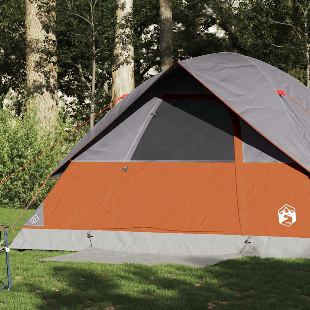 Vidaxl koepeltent 6-persoons waterdicht oranje