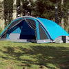 Tenda familiare VidaXL per 6 persone impermeabile blu