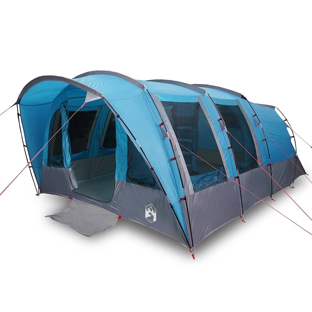 Tenda a tunnel Vidaxx per famiglia 8 persone impermeabile blu