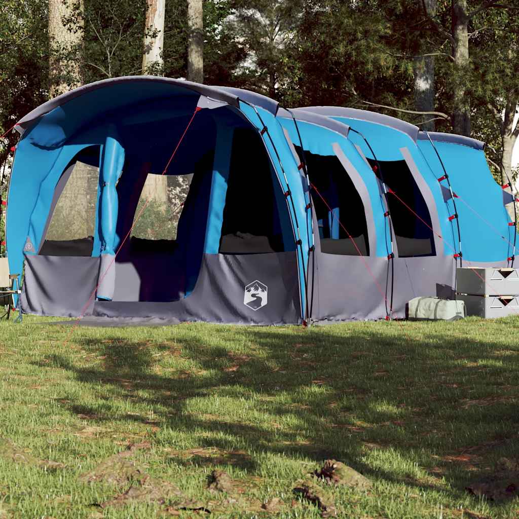 Tenda a tunnel Vidaxx per famiglia 8 persone impermeabile blu