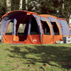 Tienda túnel VidaXL 8 personas impermeable gris