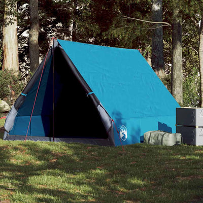 Vidaxl tent 2-persoons a-frame waterdicht blauw