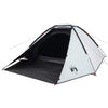 Tenda a cupola Vidaxl tessuto dannoso per 4 persone bianco